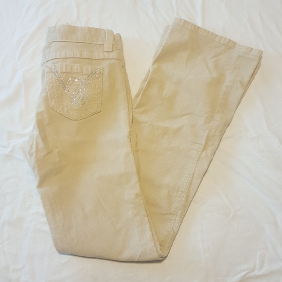 bebe tan corduroy pants size 28 - Picture 1 of 8